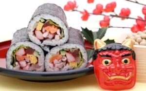 La traddition de l'ehomaki à Setsubun - Ehomaki Tradition for Setsubun