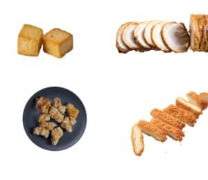 protéine dans les ramen